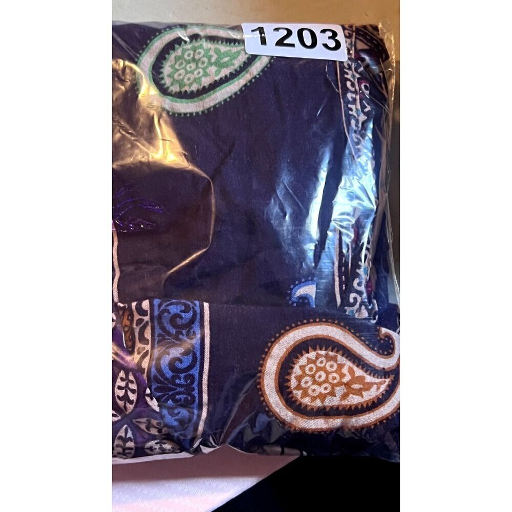 Boho Patchwork Paisley /Top - V-Neck Sleeveless, … - image 8